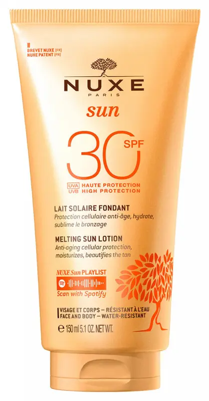 NUXE Sun napkrém arcra és testre SPF30 (150 ml)
