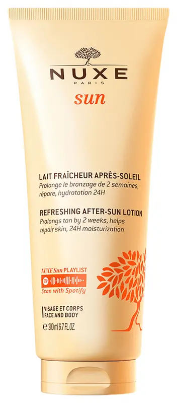 NUXE Sun napozás utáni lotion arcra és testre - minden bőrtípus (200 ml) NUXE Sun napozás utáni lotion arcra és testre - minden bőrtípus (200 ml)