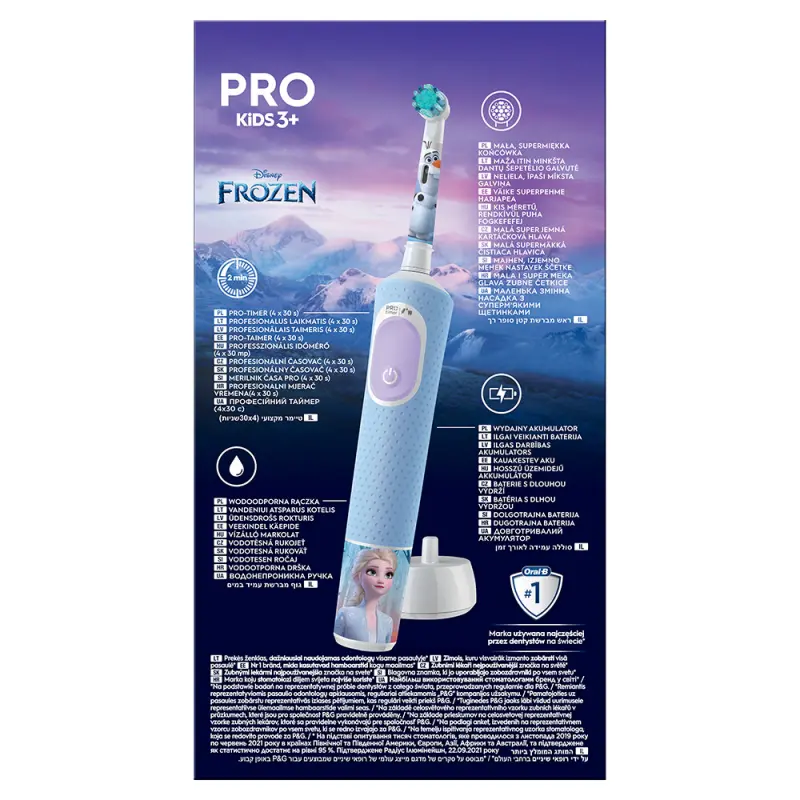 D103 Vitality PRO Elektromos Fogkefe Gyerek - Frozen