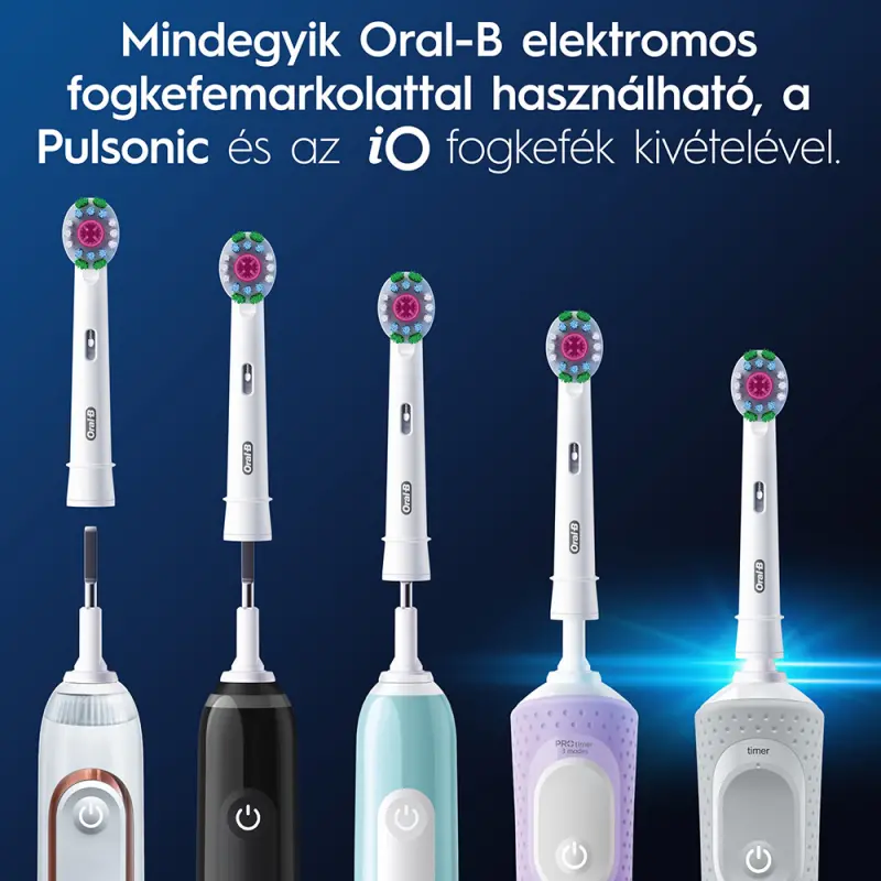 EB18-4 3D White Pótfej 4 db - X-sörte