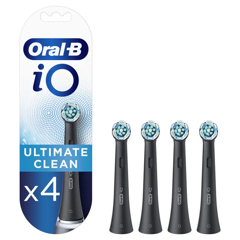 iO Ultimate Clean Pótfej Fekete 4 db