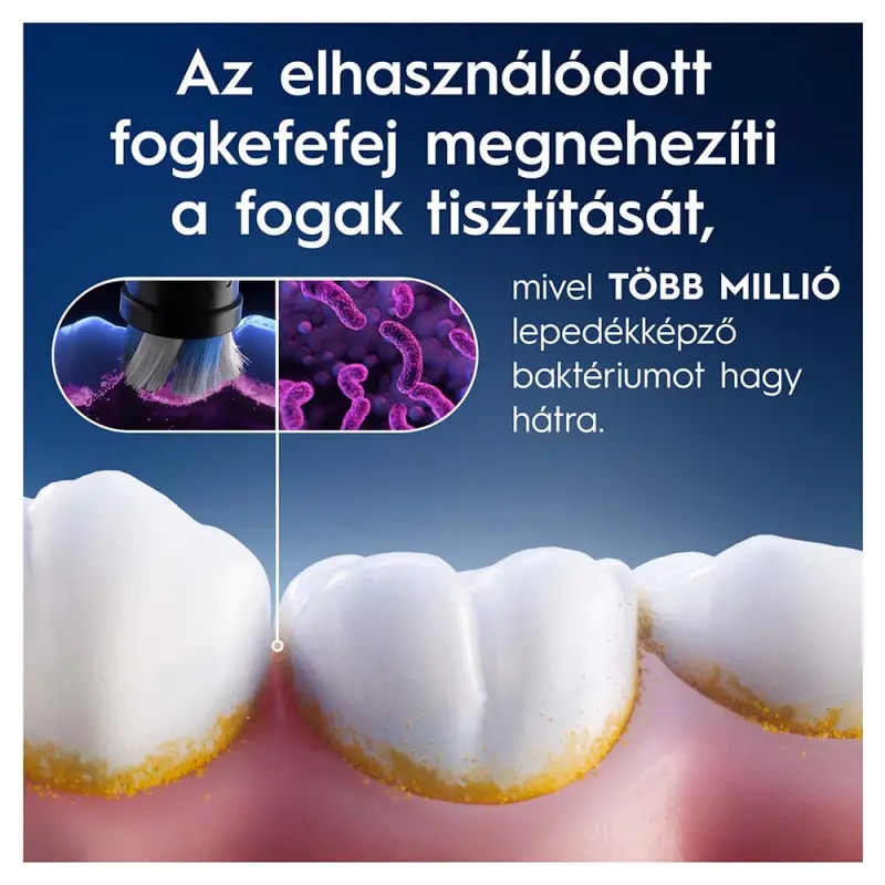 iO Gentle Care Pótfej Fekete 4 db