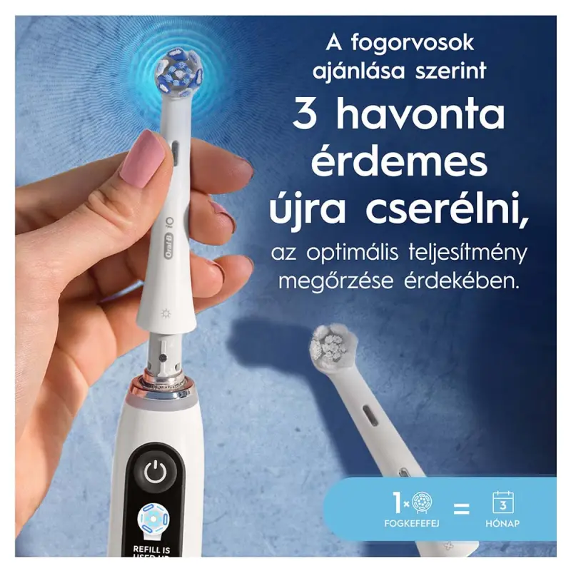 iO Ultimate Clean Pótfej Fehér 4 db