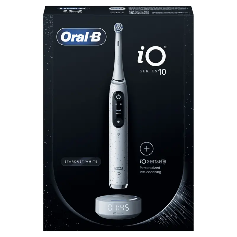 ORAL-B iO10 Elektromos Fogkefe Stardust White