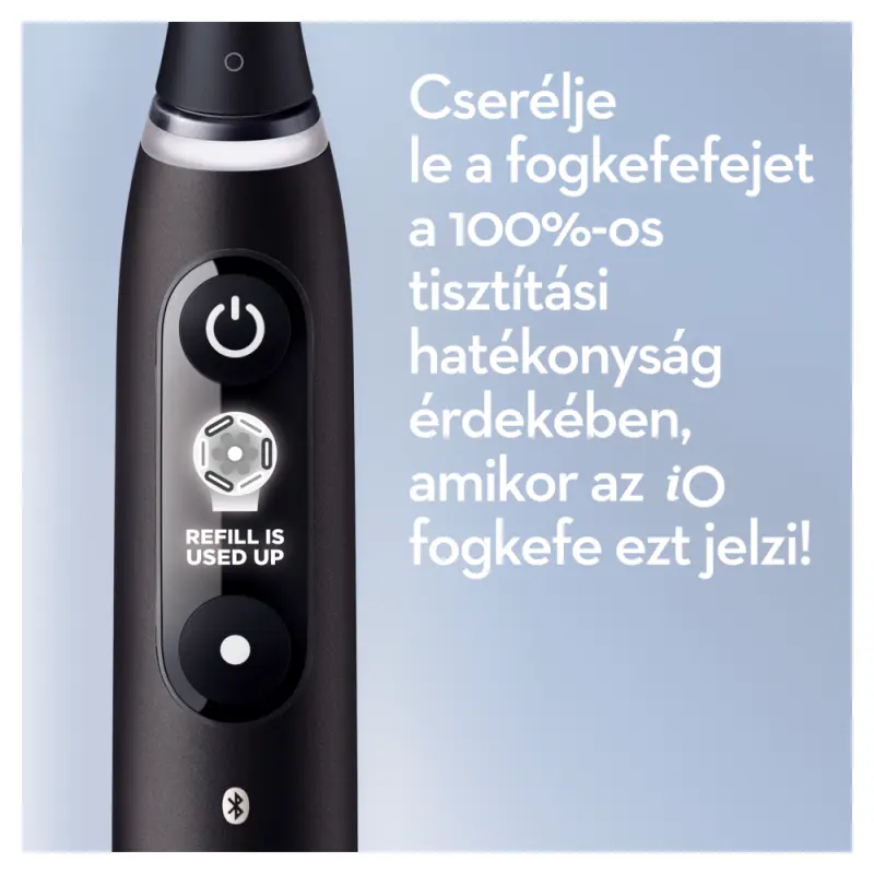 iO6 Elektromos Fogkefe Black