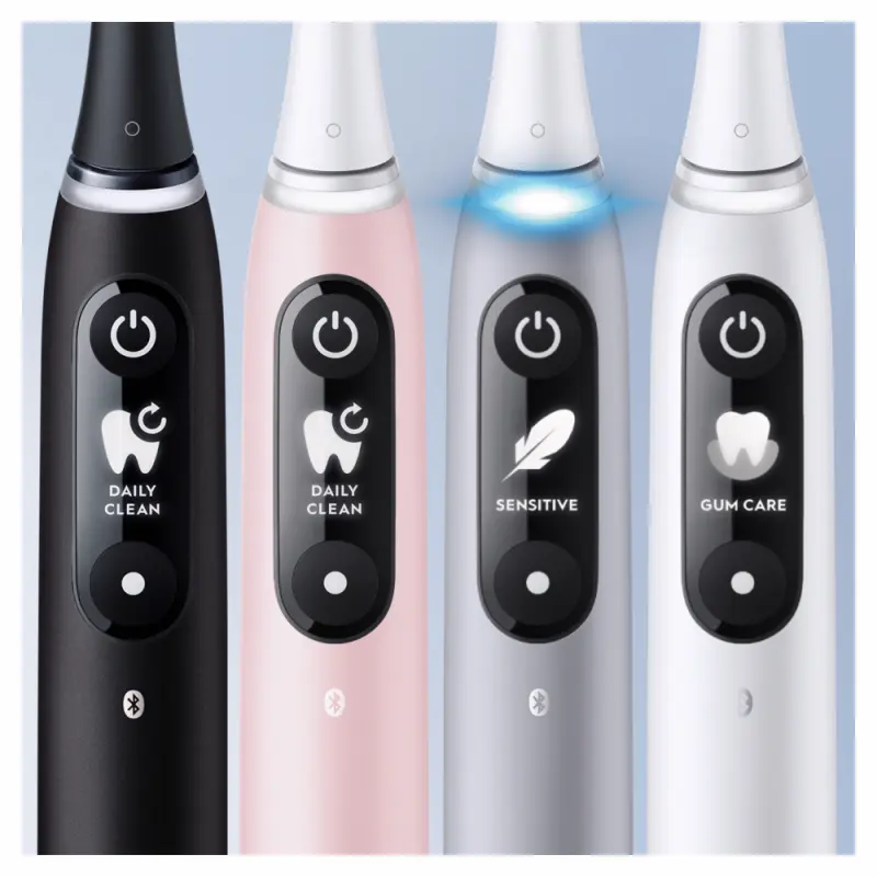 iO6 Elektromos Fogkefe Black