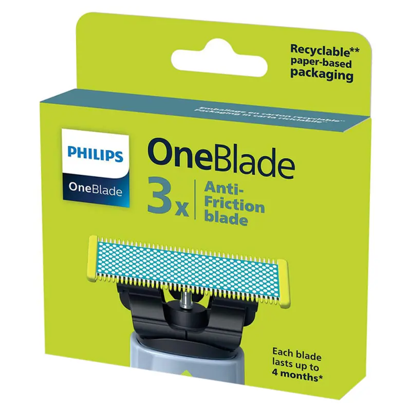 PHILIPS OneBlade First Shave QP235/50 csere penge 3 db