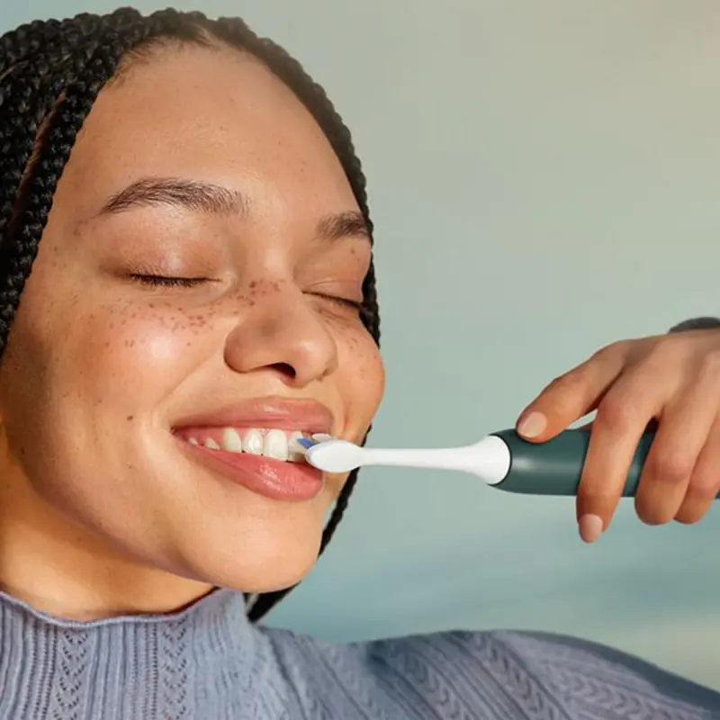 Sonicare 3000 elektromos fogkefe HX4033/26 erdőzöld