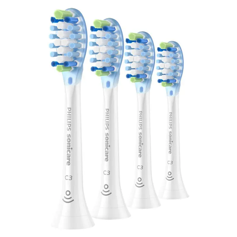 PHILIPS Sonicare C3 Premium Plaque Defense HX9044/87 Standard fogkefefej fehér 4 db
