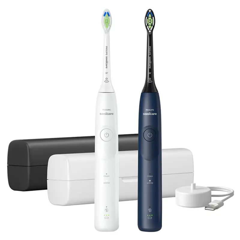 PHILIPS Sonicare HX7119/01 elektromos fogkefe fehér és fekete DUOPACK PHILIPS Sonicare HX7119/01 elektromos fogkefe fehér és fekete DUOPACK