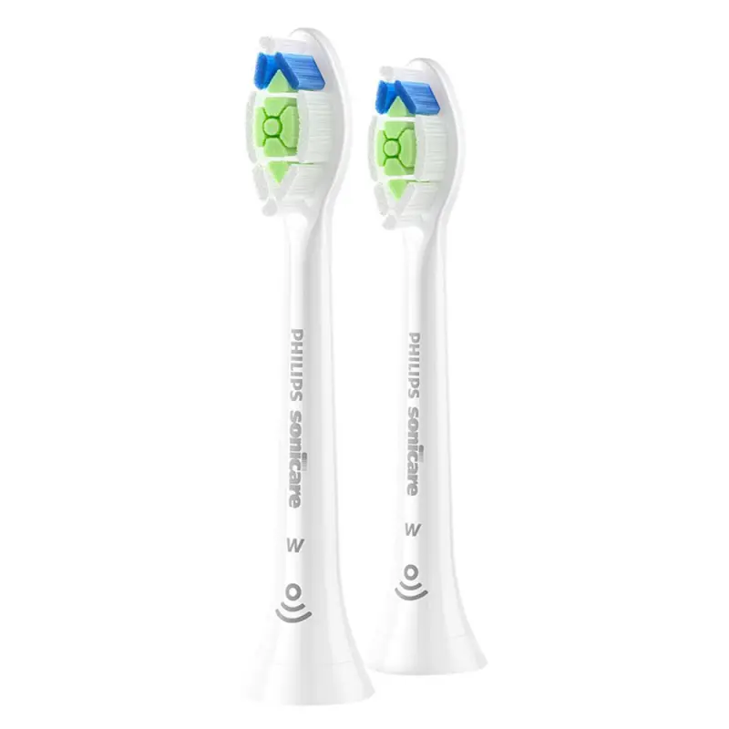 PHILIPS Sonicare W Optimal White HX6062/87 Standard fogkefefej fehér 2 db PHILIPS Sonicare W Optimal White HX6062/87 Standard fogkefefej fehér 2 db