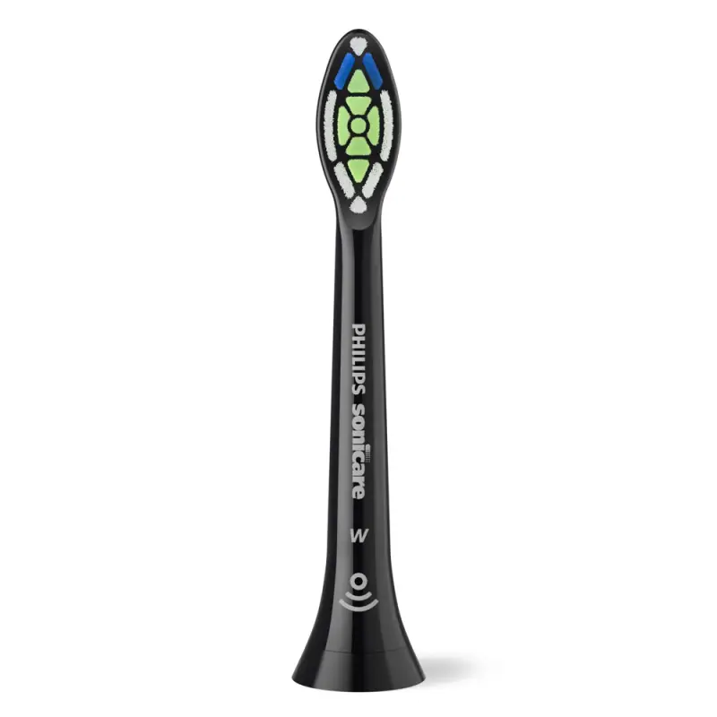 Sonicare W Optimal White HX6062/88 Standard fogkefefej fekete 2 db