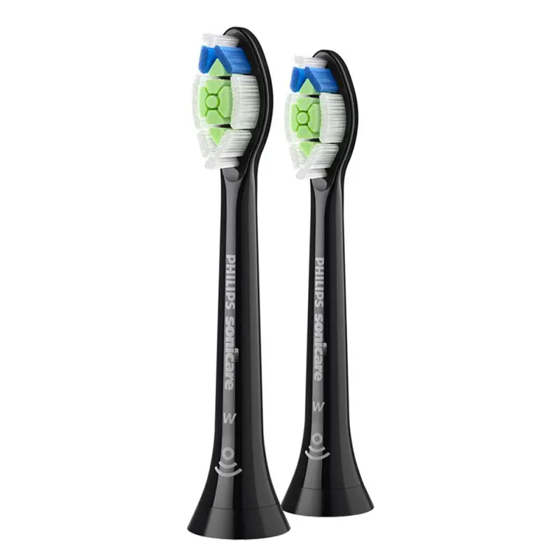 PHILIPS Sonicare W Optimal White HX6062/88 Standard fogkefefej fekete 2 db