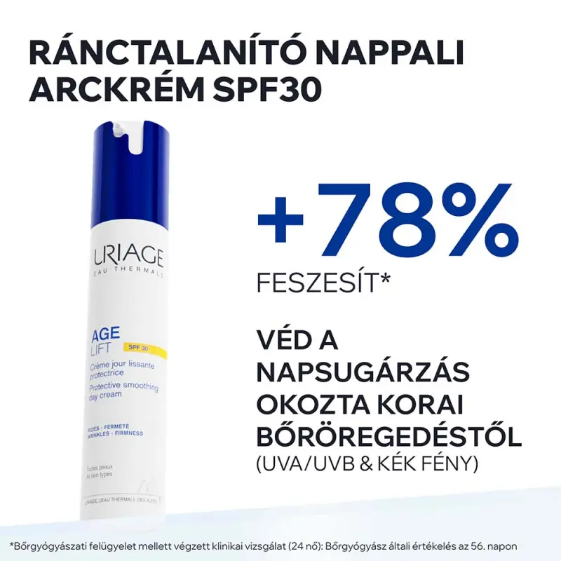 AGE LIFT Ránctalanító és feszesítő nappali arckrém normál és száraz bőrre SPF 30 (40 ml)