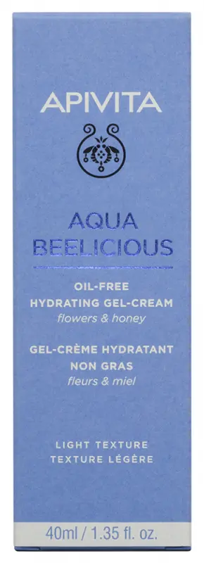 AQUA BEELICIOUS Hidratáló gél-krém light zsíros/kombinált bőrre (40 ml)