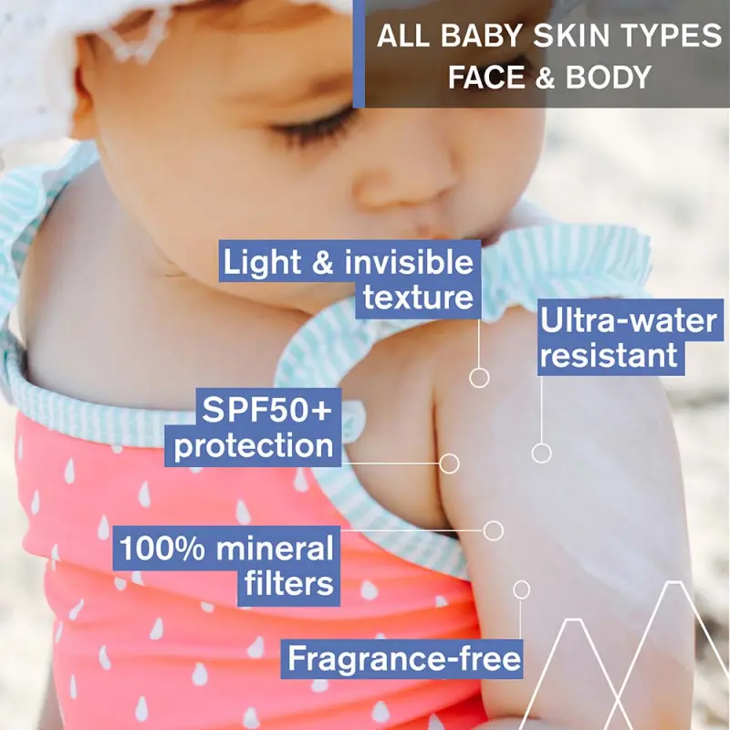 BABA Mineral fényvédő krém SPF 50+ (50 ml)
