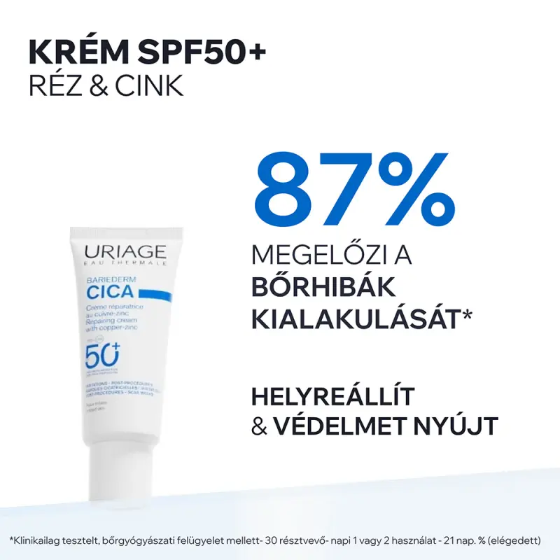 BARIÉDERM CICA CU-ZN+ Krém SPF50+ (40 ml)
