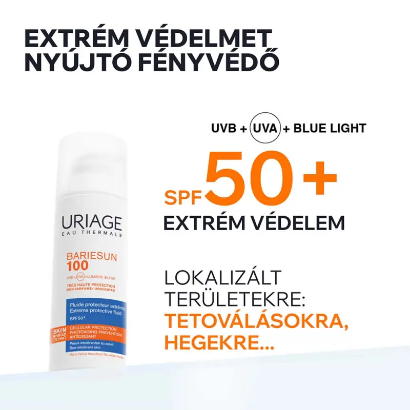 BARIÉSUN 100 Extra erős fényvédő fluid 50 ml