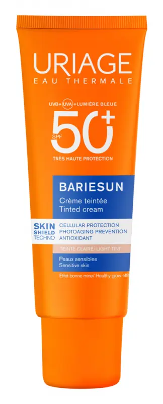 Uriage BARIÉSUN Színezett arckrém (világos) SPF 50+ (50 ml) Uriage BARIÉSUN Színezett arckrém (világos) SPF 50+ (50 ml)