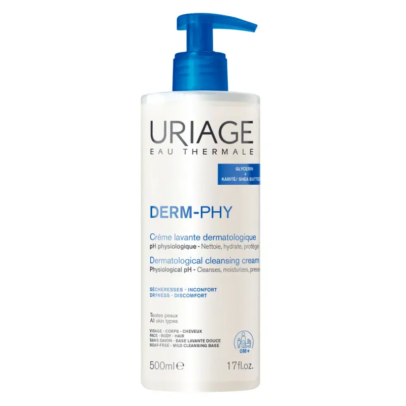 Uriage DERM-PHY Krémtusfürdő 500 ml Uriage DERM-PHY Krémtusfürdő 500 ml