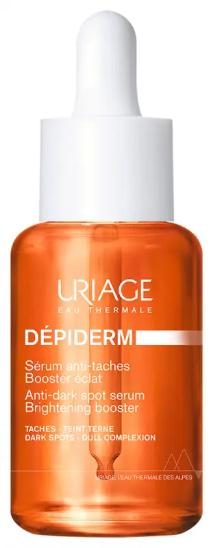 Uriage DÉPIDERM Barna foltok elleni szérum ragyogást fokozó booster 30 ml Uriage DÉPIDERM Barna foltok elleni szérum ragyogást fokozó booster 30 ml