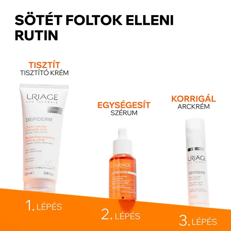 DÉPIDERM Ragyogást fokozó habzó lemosó pigmentfoltos bőrre 100 ml