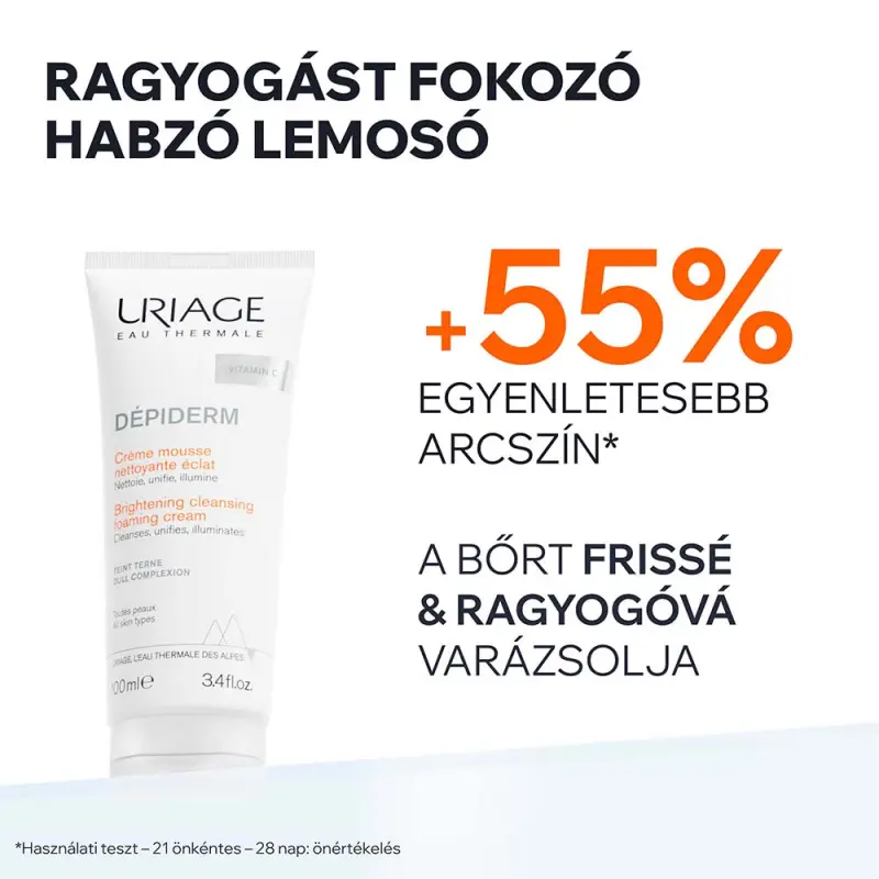 DÉPIDERM Ragyogást fokozó habzó lemosó pigmentfoltos bőrre 100 ml