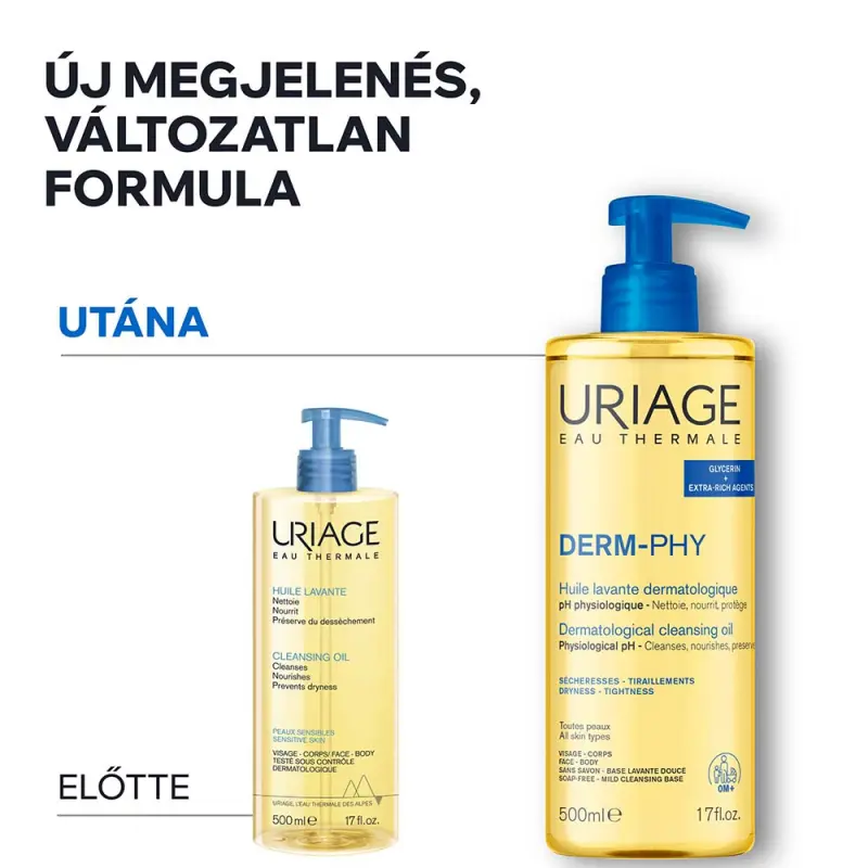 DERM-PHY Tusfürdő olaj 1000 ml