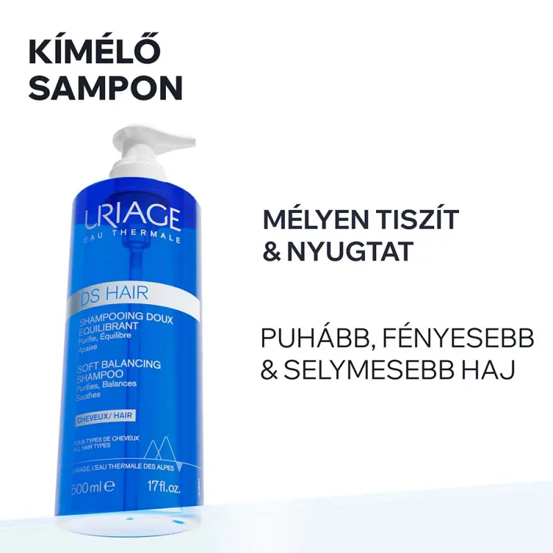 D.S. HAIR Kímélő Sampon 500 ml