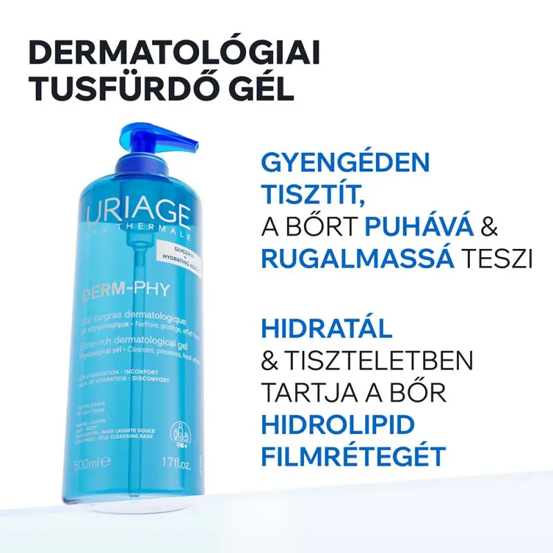 DERM-PHY Tusfürdő száraz bőrre 1000 ml