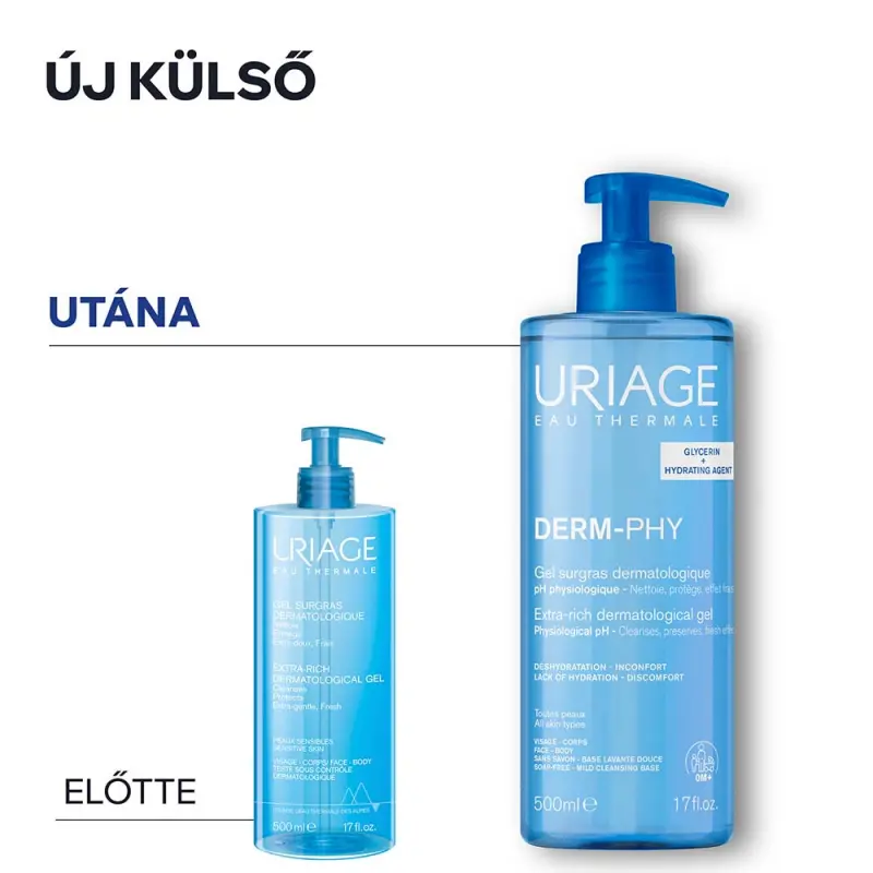 DERM-PHY Tusfürdő száraz bőrre 1000 ml