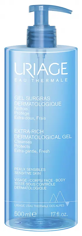 GEL SURGRAS DERMATOLOGIQUE tusfürdő száraz bőrre 500 ml