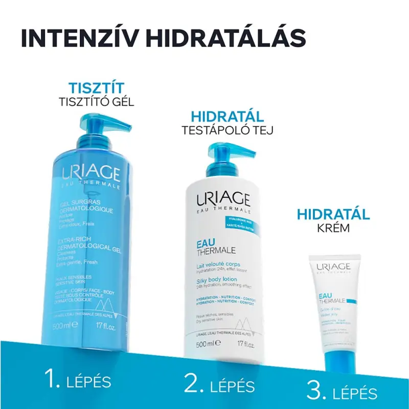 GEL SURGRAS DERMATOLOGIQUE tusfürdő száraz bőrre 500 ml
