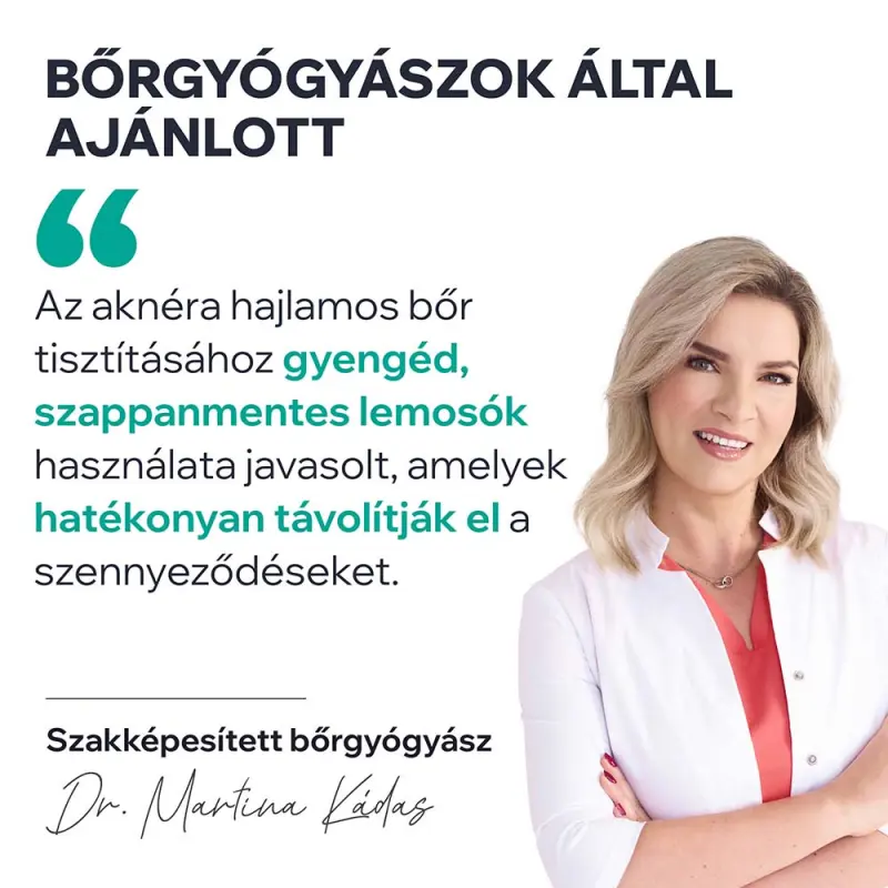 HYSÉAC habzó tisztító gél zsíros bőrre 500 ml