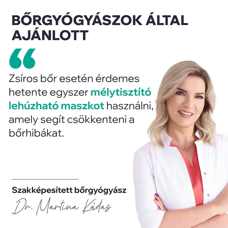 HYSÉAC Mélytisztító pórusösszehúzó maszk zsíros bőrre 50 ml