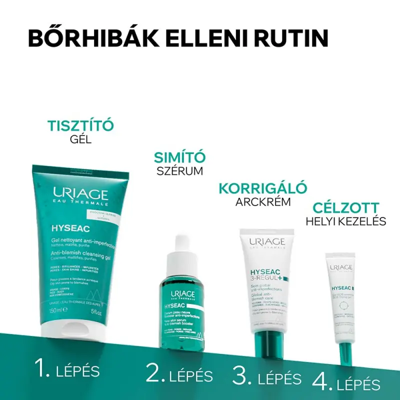 HYSÉAC Szárító gél pattanások SOS kezelésére 15 ml