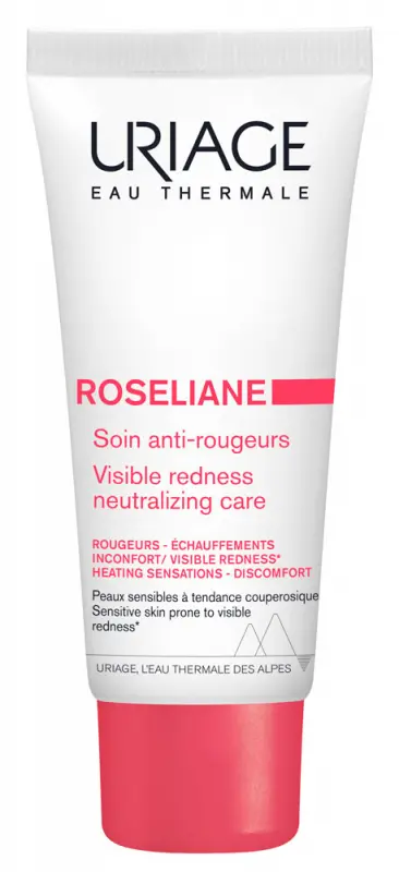 Uriage ROSÉLIANE krém kipirosodás/rosacea ellen 40 ml Uriage ROSÉLIANE krém kipirosodás/rosacea ellen 40 ml