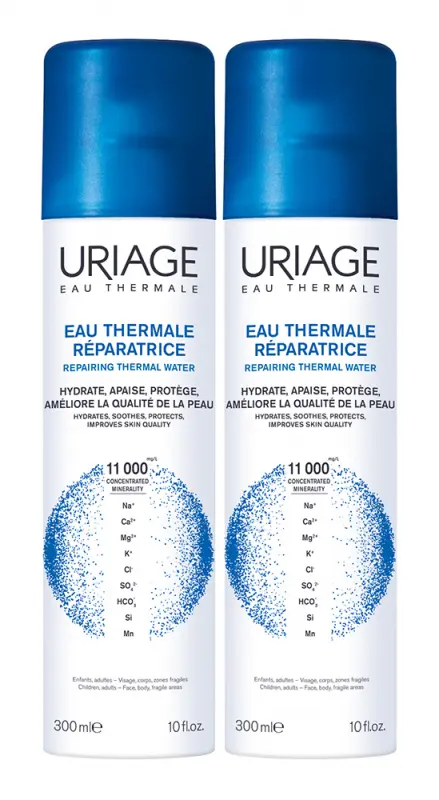 Uriage TERMÁL Termálvíz spray DUOPACK 2x300 ml Uriage TERMÁL Termálvíz spray DUOPACK 2x300 ml