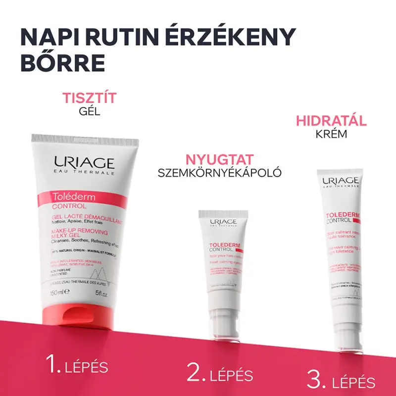 TOLÉDERM Control Sminklemosó Tej Gél 150 ml