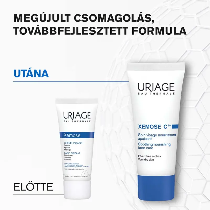 XÉMOSE C8+ Arcápoló krém száraz/nagyon száraz bőrre 40 ml