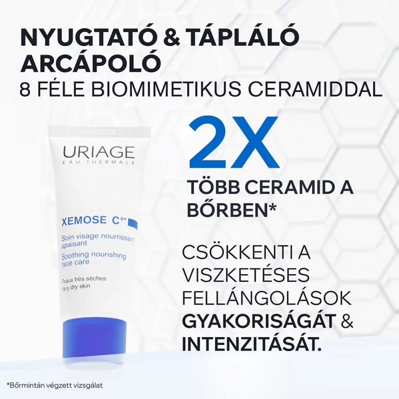 XÉMOSE C8+ Arcápoló krém száraz/nagyon száraz bőrre 40 ml