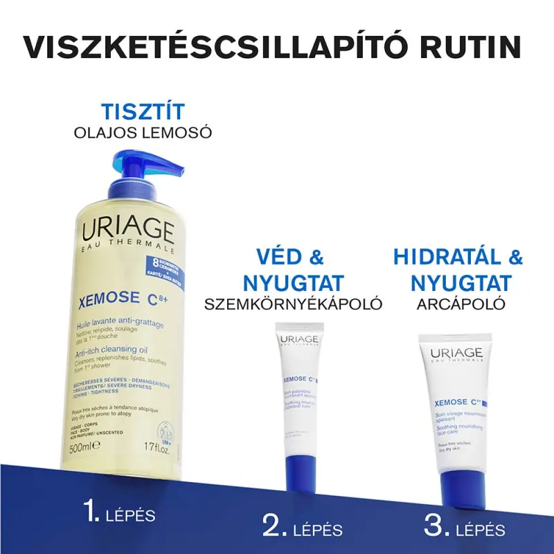 XÉMOSE C8+ Arcápoló krém száraz/nagyon száraz bőrre 40 ml