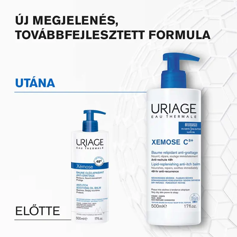 XÉMOSE C8+ balzsam rendkívül száraz bőrre 500 ml