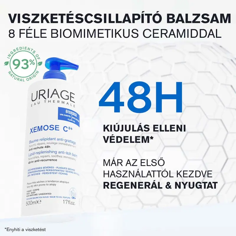 XÉMOSE C8+ balzsam rendkívül száraz bőrre 500 ml