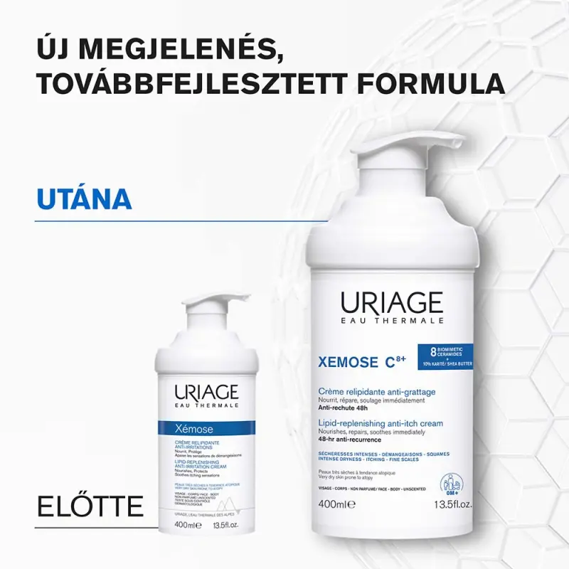 XÉMOSE C8+ krém száraz/nagyon száraz bőrre 400 ml