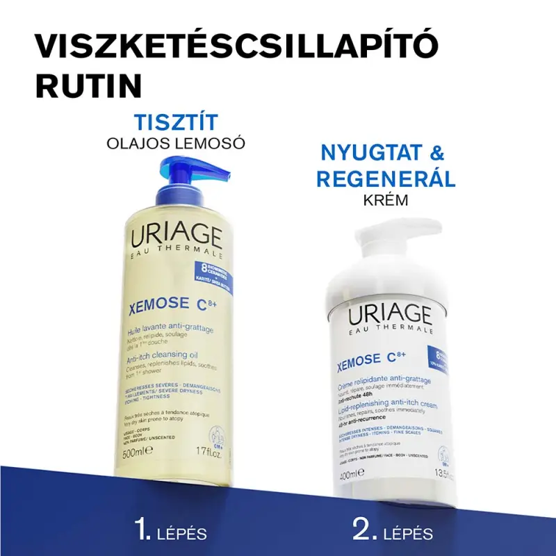 XÉMOSE C8+ krém száraz/nagyon száraz bőrre 400 ml