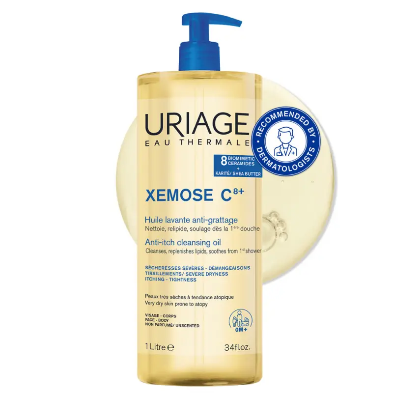 XÉMOSE C8+ Olajtusfürdő száraz bőrre 1000 ml