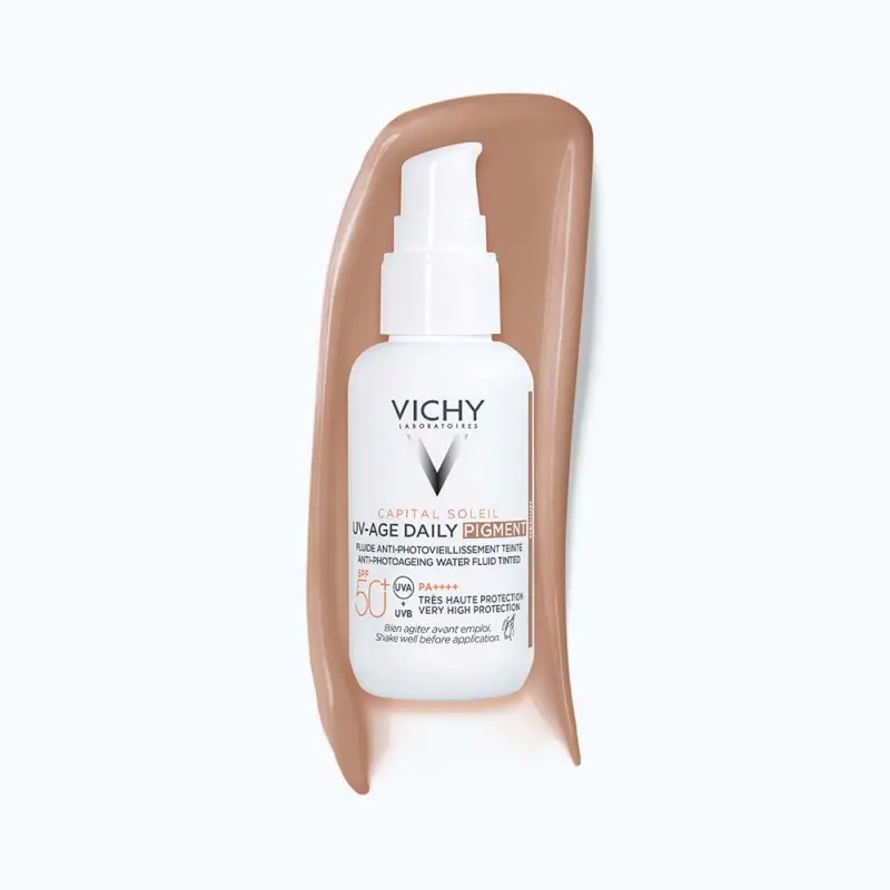 Capital Soleil UV-Age Daily SPF50+ Medium árnyalat 40 ml