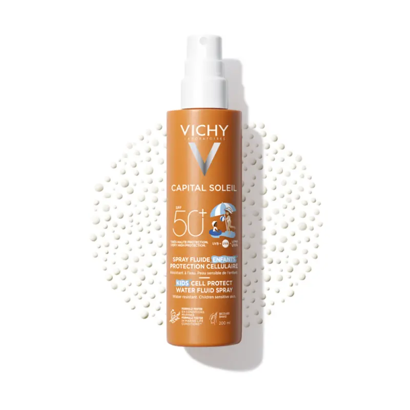 Capital Soleil Vizes Fluid Spray Gyerekeknek SPF50+ (200 ml)