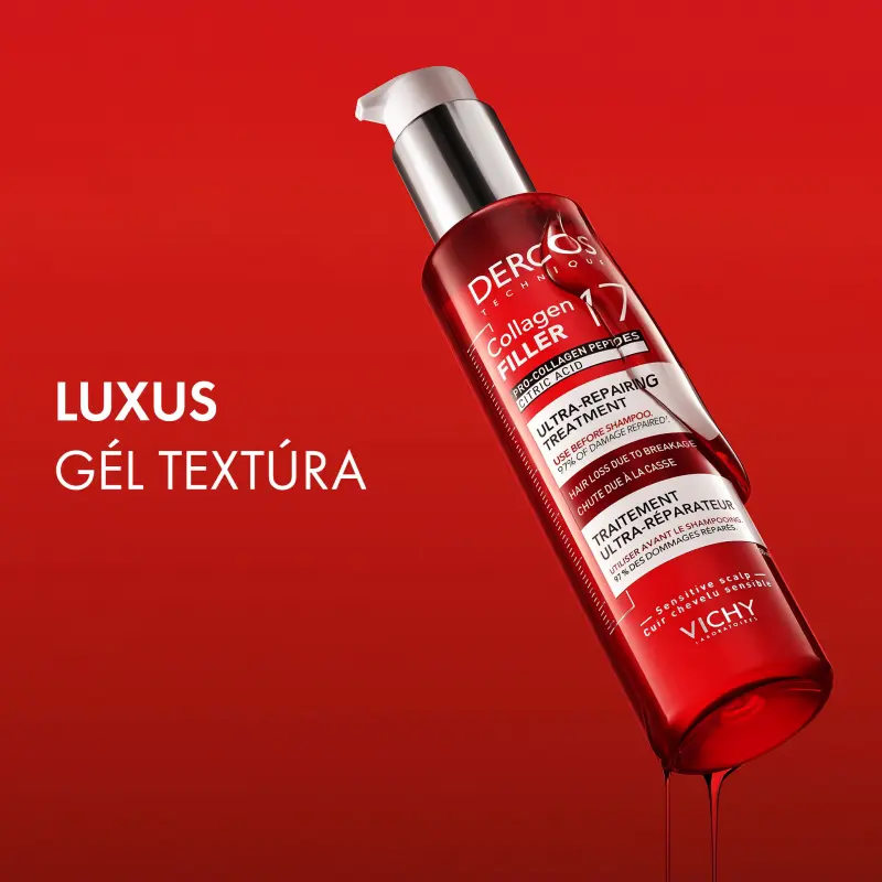 Dercos Collagen 17 Filler Ultra-Regeneráló hajkúra 150 ml